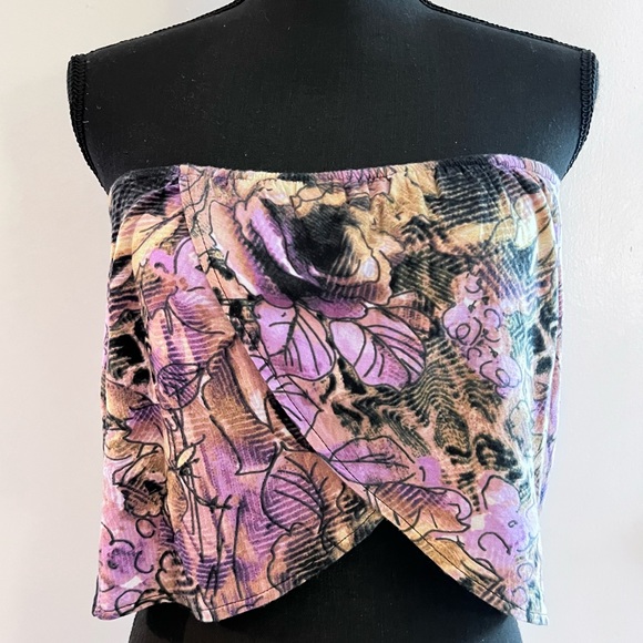 NWT Leith Bandeau Crop Top - Picture 3 of 5